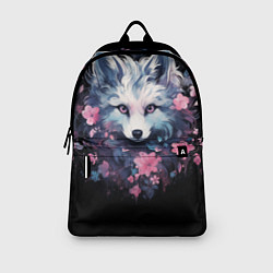 Рюкзак Романтичная белая волчица, цвет: 3D-принт — фото 2