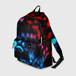 Рюкзак Lil peep neon rap music, цвет: 3D-принт