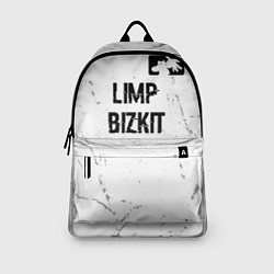 Рюкзак Limp Bizkit glitch на светлом фоне посередине, цвет: 3D-принт — фото 2