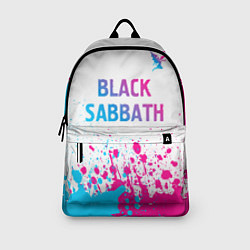 Рюкзак Black Sabbath neon gradient style посередине, цвет: 3D-принт — фото 2