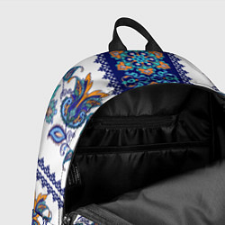 Рюкзак Цветочный этнический орнамент, цвет: 3D-принт — фото 2
