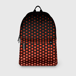 Рюкзак Красные квадраты, цвет: 3D-принт — фото 2