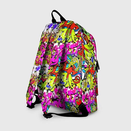 Рюкзак Цветное граффити / 3D-принт – фото 2