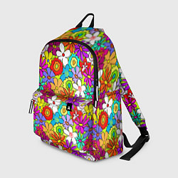 Рюкзак Floral multicolour, цвет: 3D-принт