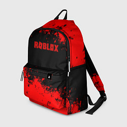 Рюкзак Роблокс краски красные, цвет: 3D-принт