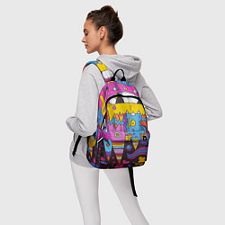 Рюкзак Странные странности, цвет: 3D-принт — фото 2