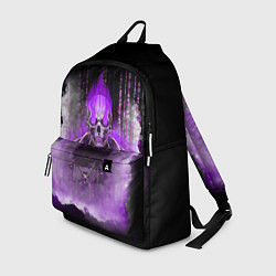 Рюкзак Фиолетовый скелет в дыму