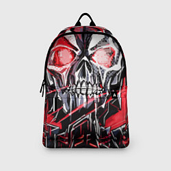 Рюкзак Красный адский череп, цвет: 3D-принт — фото 2