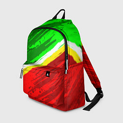 Рюкзак Расцветка Зеленоградского флага, цвет: 3D-принт