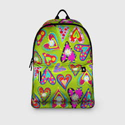 Рюкзак Сердца в мексиканском стиле, цвет: 3D-принт — фото 2