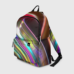 Рюкзак Неоновый крученный металл разноцветный