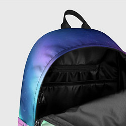 Рюкзак Северное сияние на природе ai art, цвет: 3D-принт — фото 2