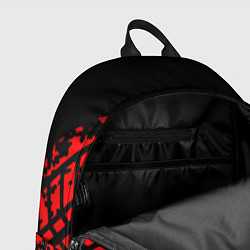 Рюкзак AUDI краски текстура шины, цвет: 3D-принт — фото 2