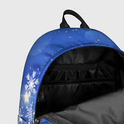 Рюкзак Снежный паттерн, цвет: 3D-принт — фото 2