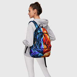 Рюкзак Два огня, цвет: 3D-принт — фото 2
