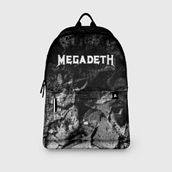 Рюкзак Megadeth black graphite, цвет: 3D-принт — фото 2