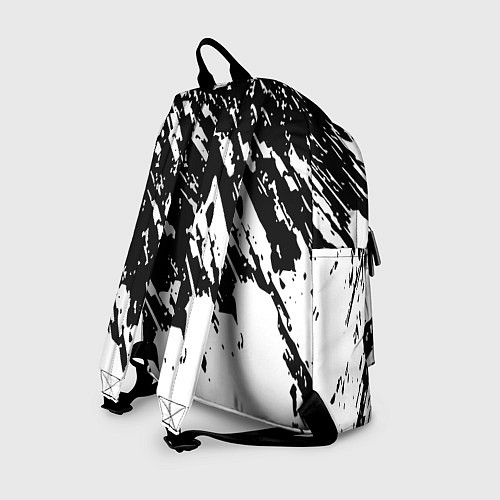 Рюкзак Просто краски штрихи / 3D-принт – фото 2