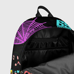 Рюкзак 6ix9ine logo rap bend, цвет: 3D-принт — фото 2