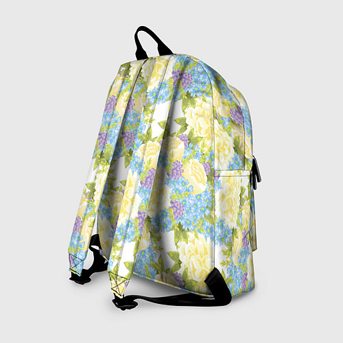 Рюкзак Пышные цветы / 3D-принт – фото 2