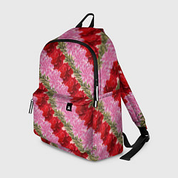 Рюкзак Фон с лилиями и розами, цвет: 3D-принт