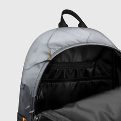 Рюкзак Неоновые трещины, цвет: 3D-принт — фото 2