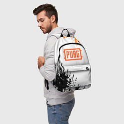 Рюкзак PUBG краски гранж, цвет: 3D-принт — фото 2