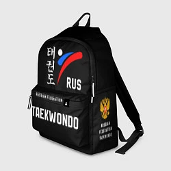 Рюкзак Russian Taekwondo Federation, цвет: 3D-принт
