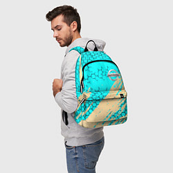 Рюкзак Nissan текстура краски, цвет: 3D-принт — фото 2