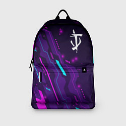 Рюкзак Doom neon gaming, цвет: 3D-принт — фото 2