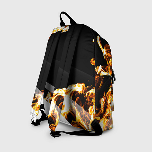 Рюкзак Napoli legendary sport fire / 3D-принт – фото 2