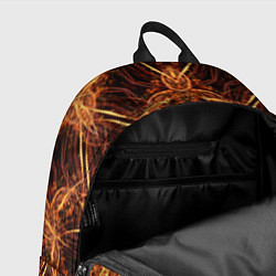 Рюкзак Светящийся абстрактный пришелец, цвет: 3D-принт — фото 2