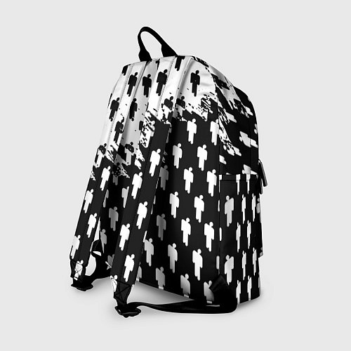 Рюкзак Billie Eilish pattern black / 3D-принт – фото 2