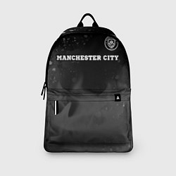 Рюкзак Manchester City sport на темном фоне посередине, цвет: 3D-принт — фото 2