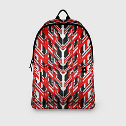 Рюкзак Красная техно броня, цвет: 3D-принт — фото 2