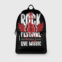 Рюкзак Rock festival - live music, цвет: 3D-принт — фото 2