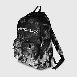Рюкзак Nickelback black graphite, цвет: 3D-принт