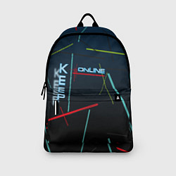 Рюкзак Разноцветные линии - keep online, цвет: 3D-принт — фото 2