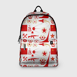Рюкзак СССР знак качества красный, цвет: 3D-принт — фото 2