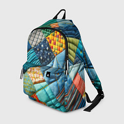 Рюкзак Лоскутное одеяло - пэчворк, цвет: 3D-принт