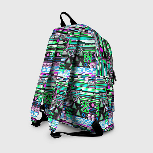 Рюкзак Abstract color pattern / 3D-принт – фото 2