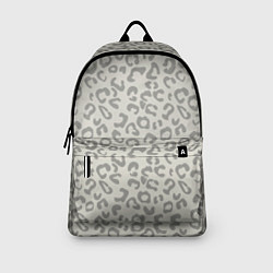 Рюкзак Светло бежевый леопард, цвет: 3D-принт — фото 2
