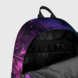 Рюкзак Искрящиеся перья в розовых и голубых оттенках, цвет: 3D-принт — фото 2