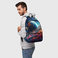 Рюкзак Космос фантастическая планета, цвет: 3D-принт — фото 2