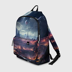 Рюкзак Фантастическая планета внутри космоса, цвет: 3D-принт