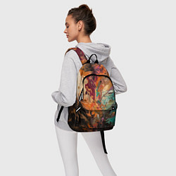 Рюкзак Красочный хаос, цвет: 3D-принт — фото 2