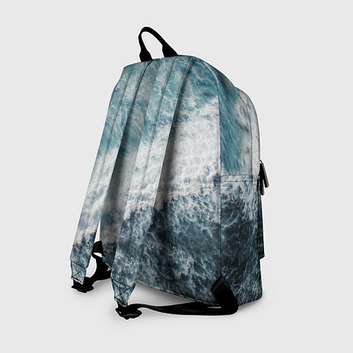 Рюкзак Морская бирюзовая волна / 3D-принт – фото 2