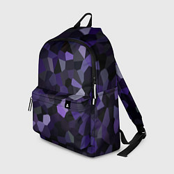 Рюкзак Кристаллизация темно-фиолетового, цвет: 3D-принт