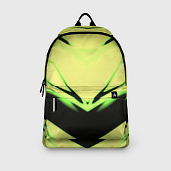 Рюкзак Geometry stripes кислотный стиль, цвет: 3D-принт — фото 2