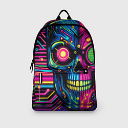 Рюкзак Pop art skull - ai art, цвет: 3D-принт — фото 2