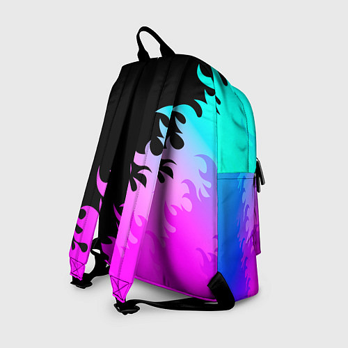 Рюкзак Cowboy Bebop неоновый огонь / 3D-принт – фото 2